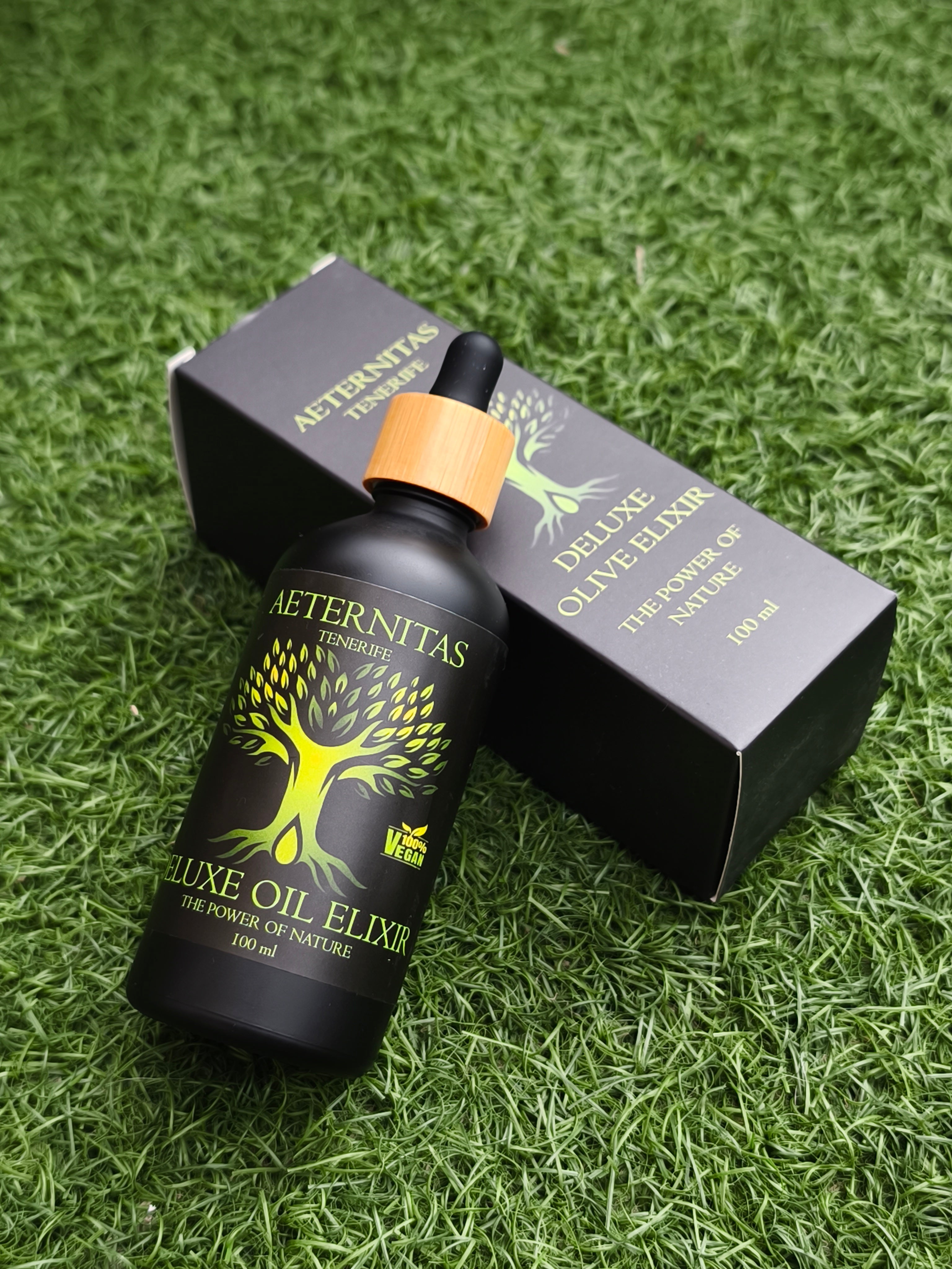 Aeternitas Deluxe OLIVE ELIXIR - Elixir de Oliva para consumo diario - 100 ml